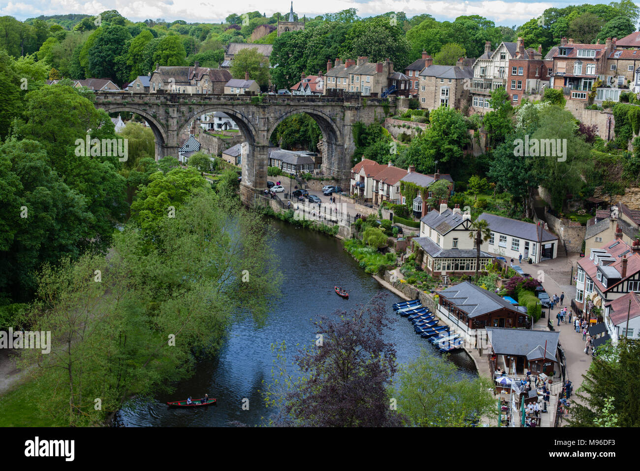 Knaresborough railway bridge hires stock photography and images Alamy