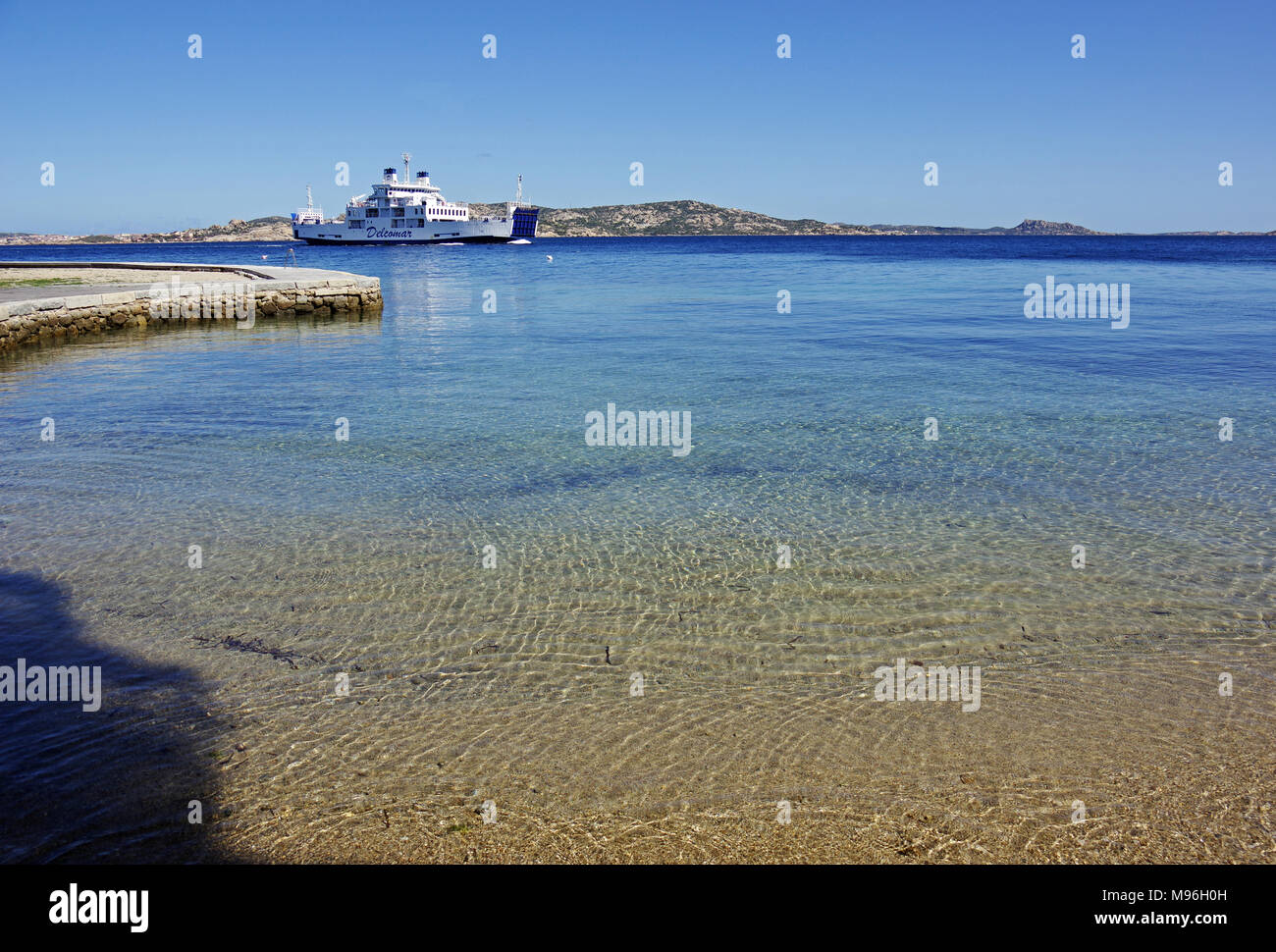 Palau, Sardinia. Palau Vecchio beach Stock Photo Alamy