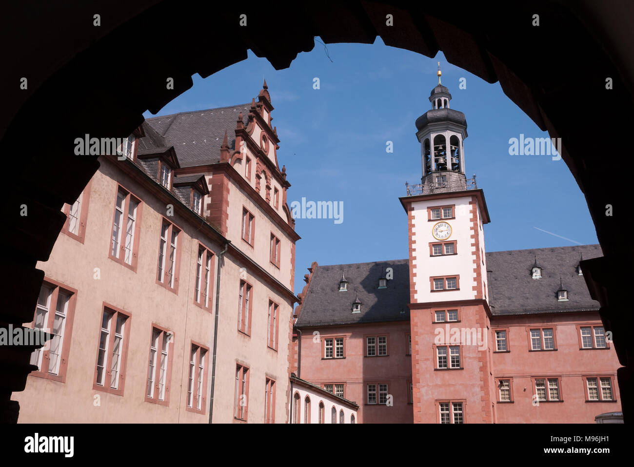 Darmstadt, Stadtschloss, Hessen, Deutschland Stock Photo
