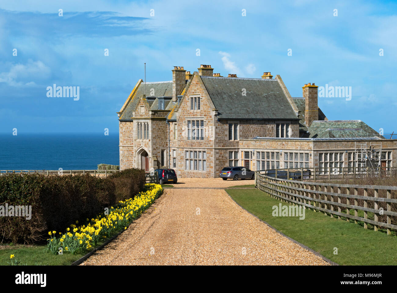 a grade II listed edwardian era mansion house at porthledden, cape