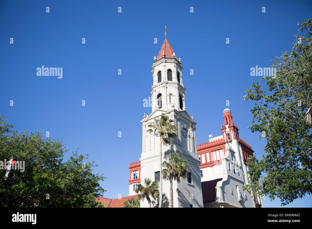 Saint Augustine church Stock Photo