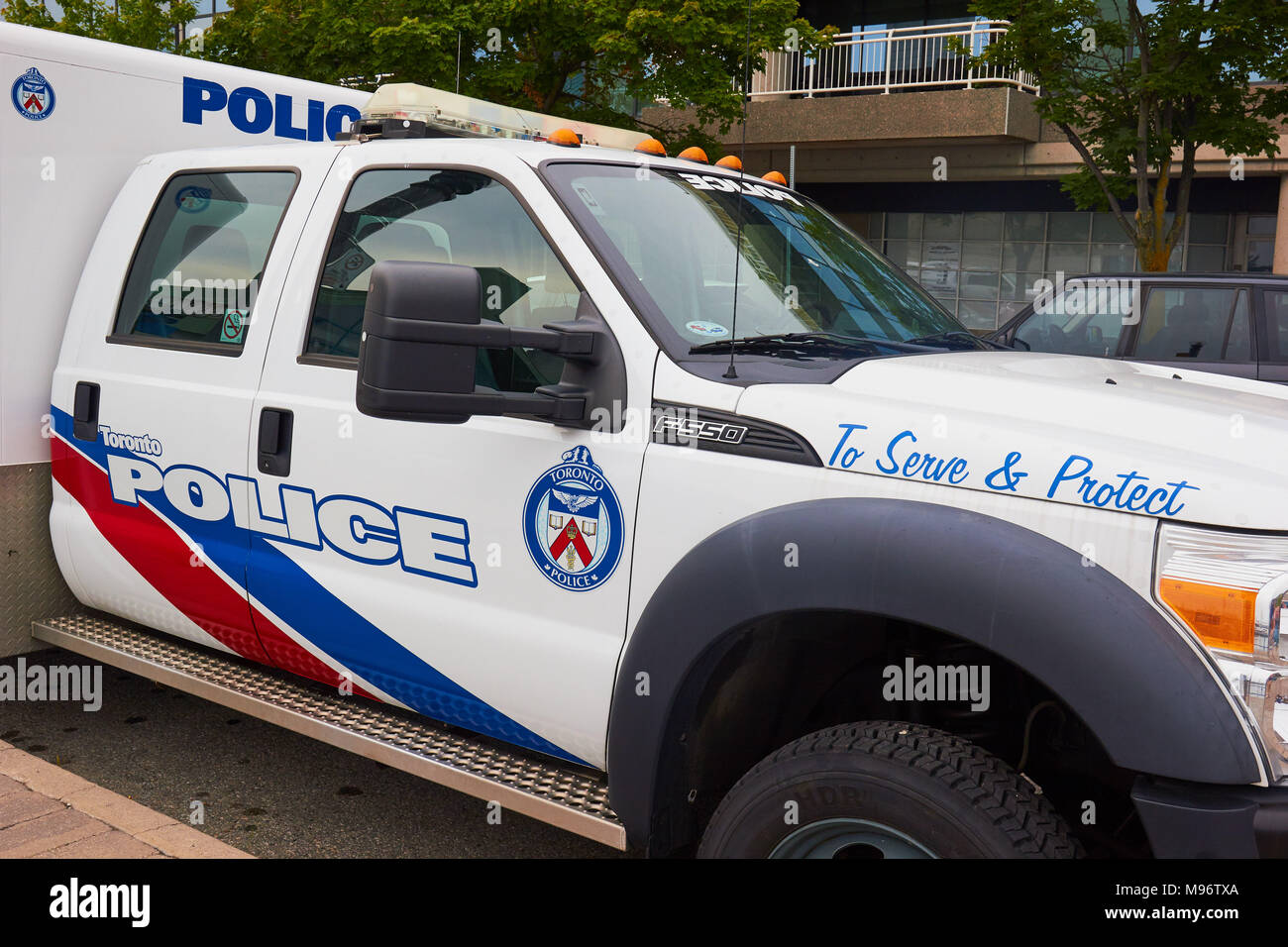 Toronto Marine Police vehicle, Toronto, Ontario, Canada. Specialised emergency response unit Stock Photo