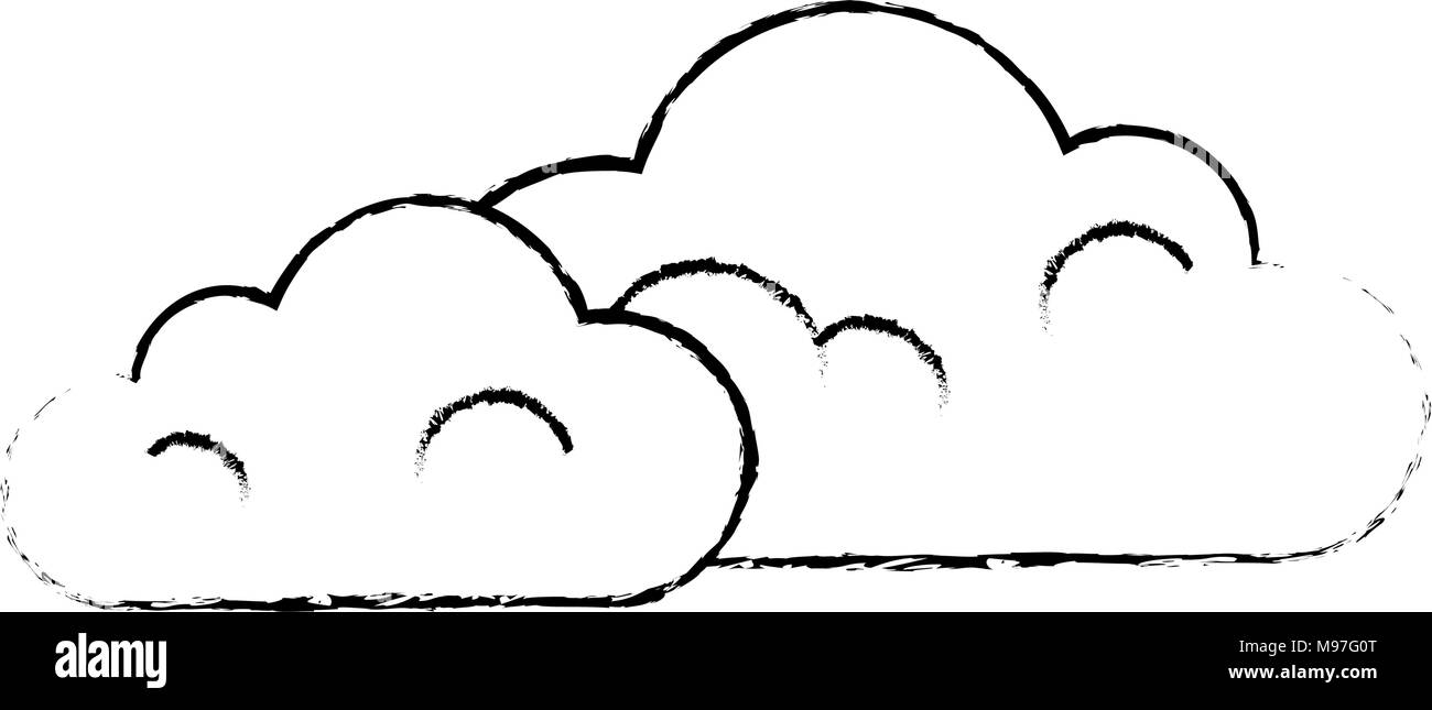 cloud weather isolated icon vector illustration design Stock Vector ...