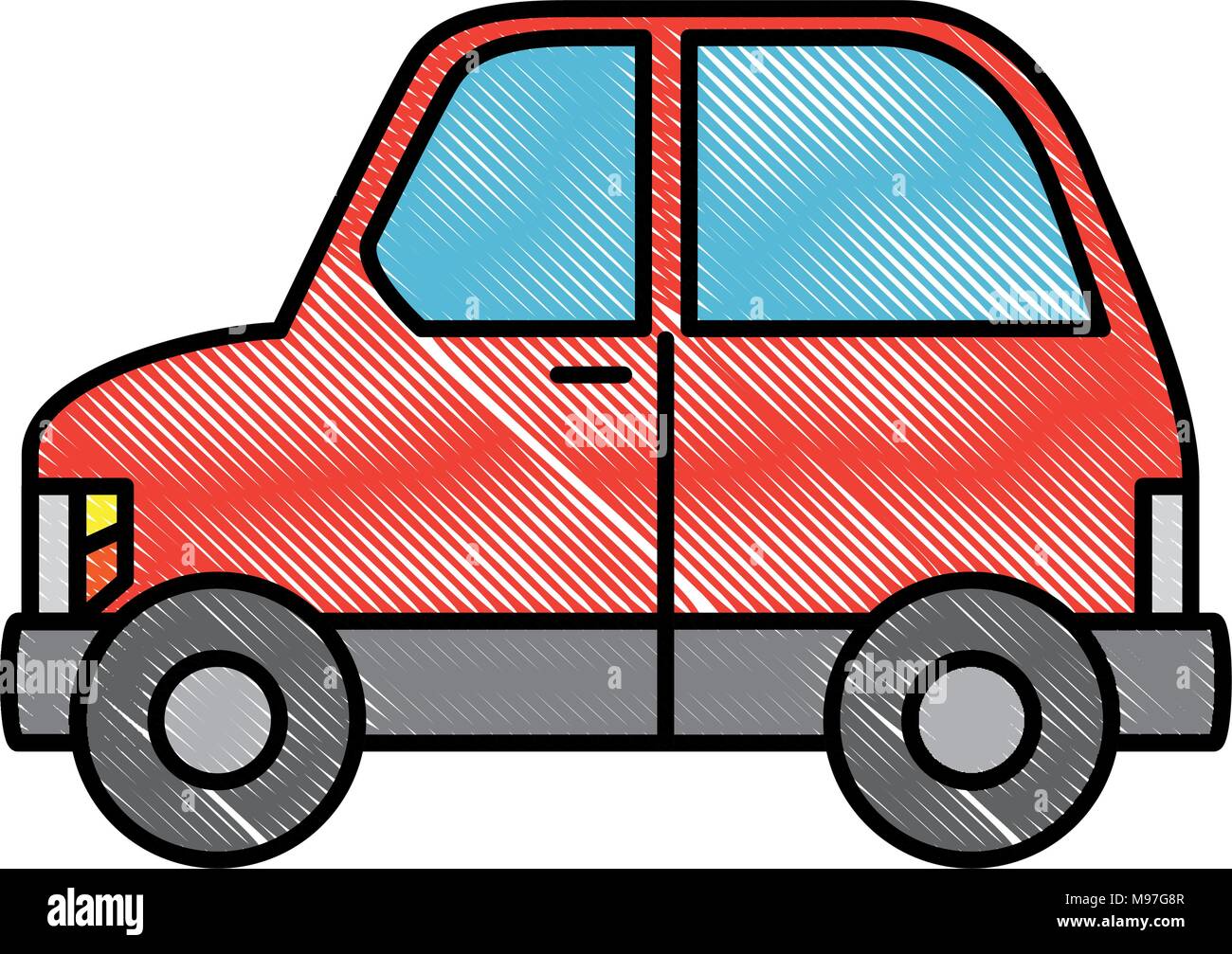 eco car vehicle transport icon vector illustration design Stock Vector ...