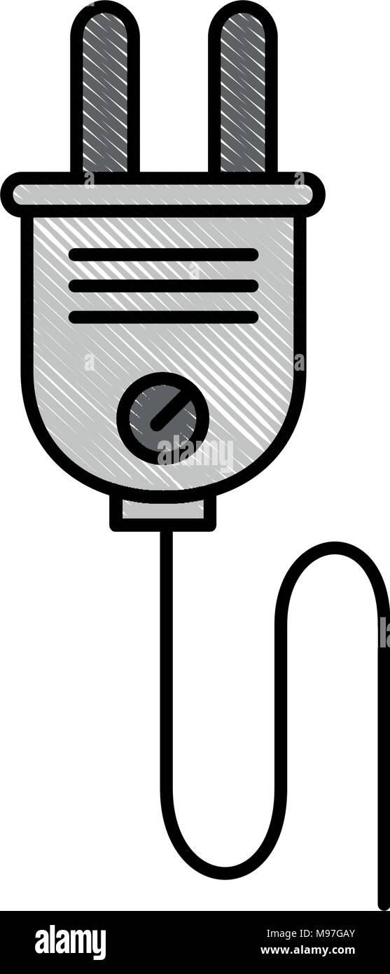 energy plug connector icon vector illustration design Stock Vector ...
