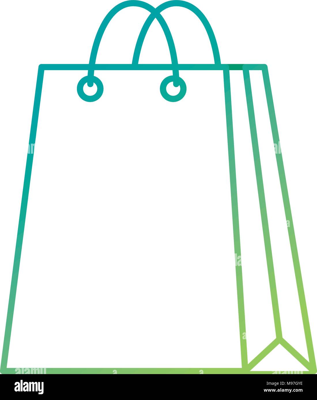 paper shopping bag icon Stock Vector Image & Art - Alamy