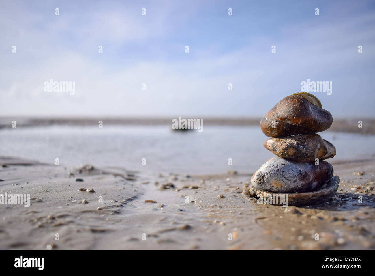 Stack stones beach hi-res stock photography and images - Alamy