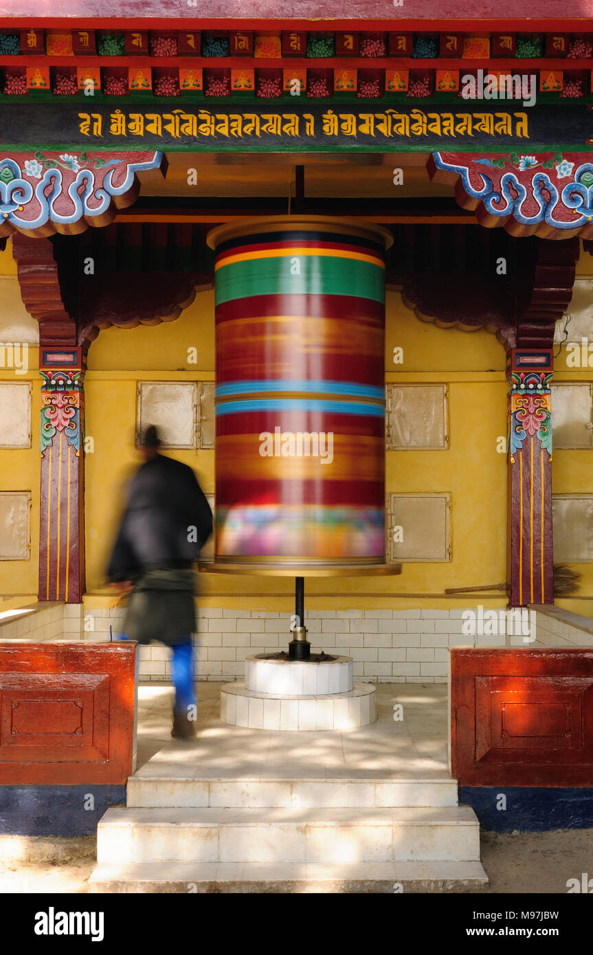 One of the most important churches for Tibet, Kalaczakra temples in
