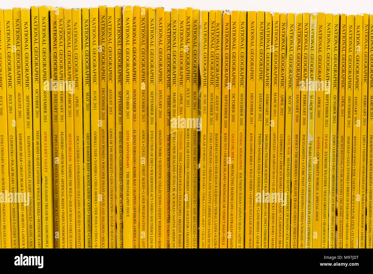 National Geographic magazines Stock Photo - Alamy