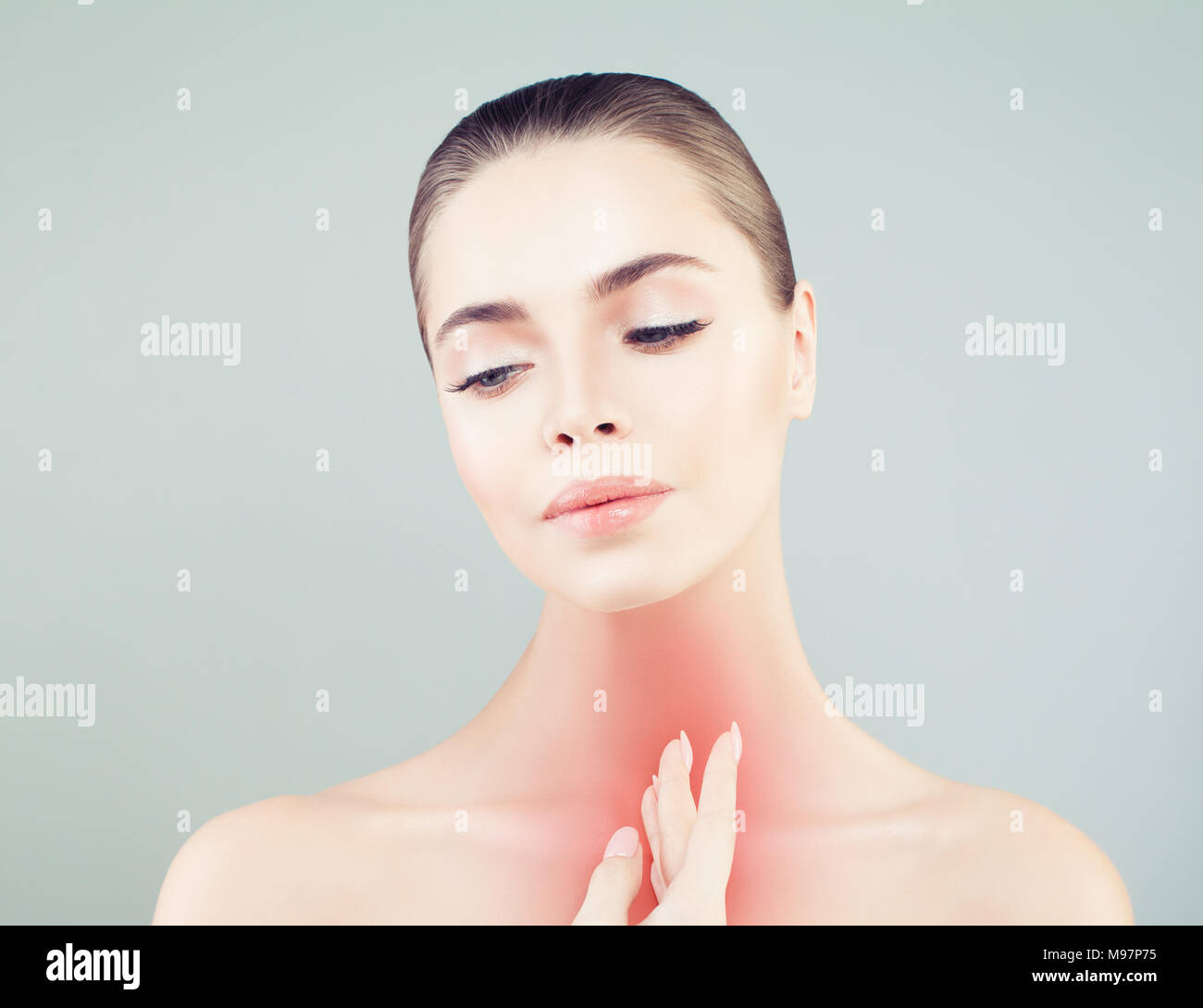 Throat woman hires stock photography and images Alamy