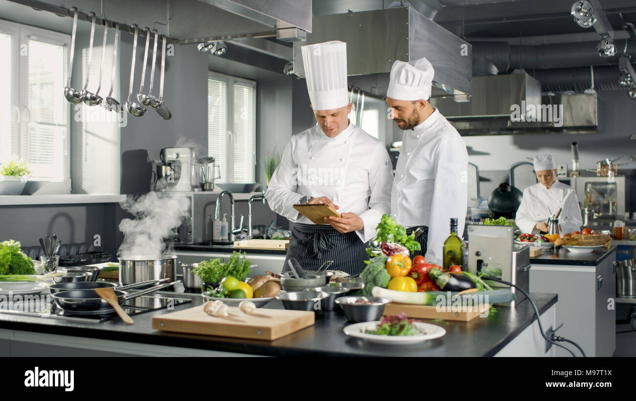 Professional kitchen equipment chef hi-res stock photography and images -  Alamy