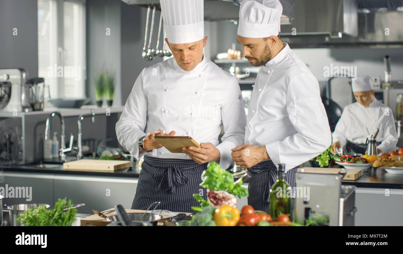 Chefs recipe hi-res stock photography and images - Alamy