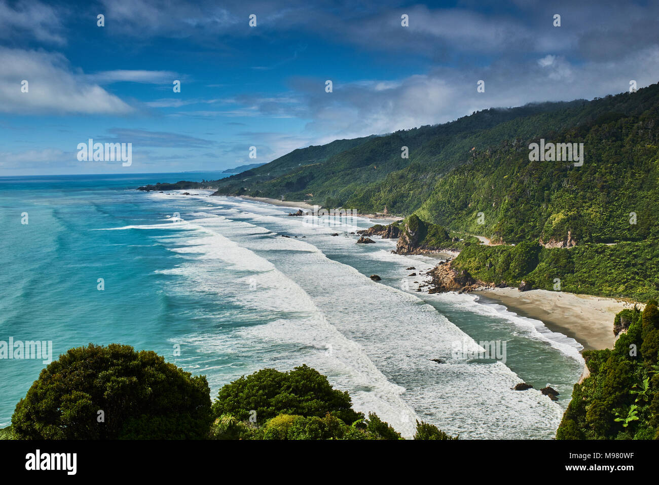 New Zealand, South Island, Westcoast, Punakaiki Stock Photo - Alamy