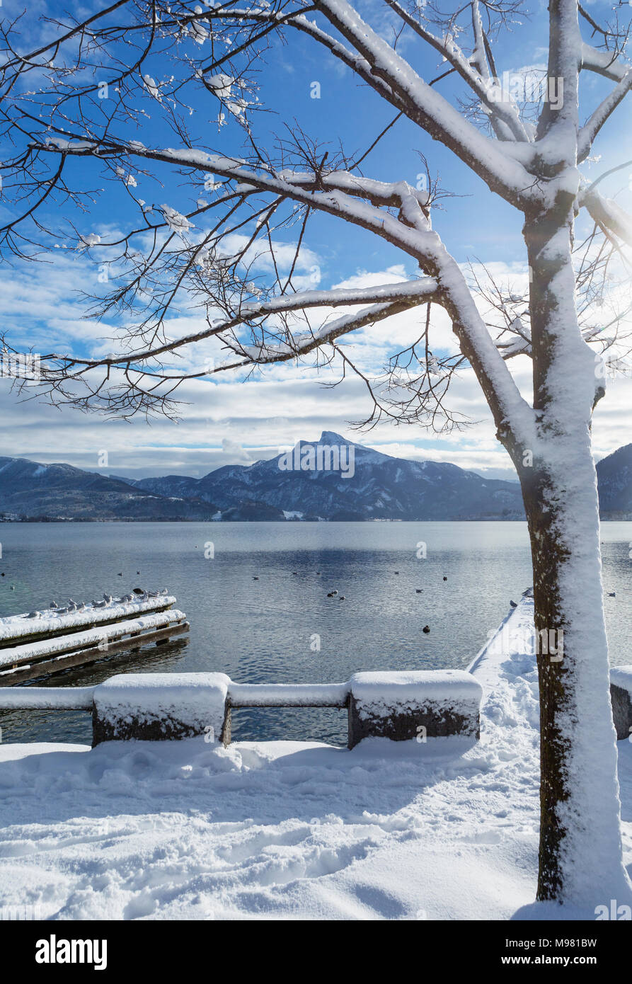 Mondsee austria winter hires stock photography and images Alamy
