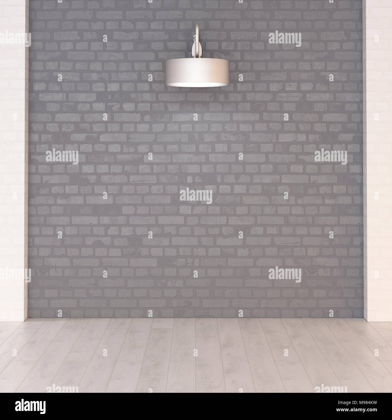 Wall lamp, 3d rendering Stock Photo - Alamy