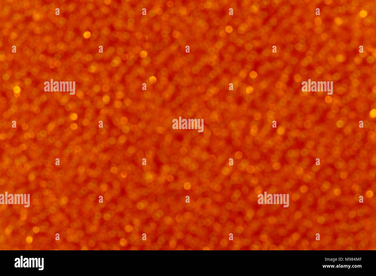 Colorful abstract bokeh background, orange color. Stock Photo