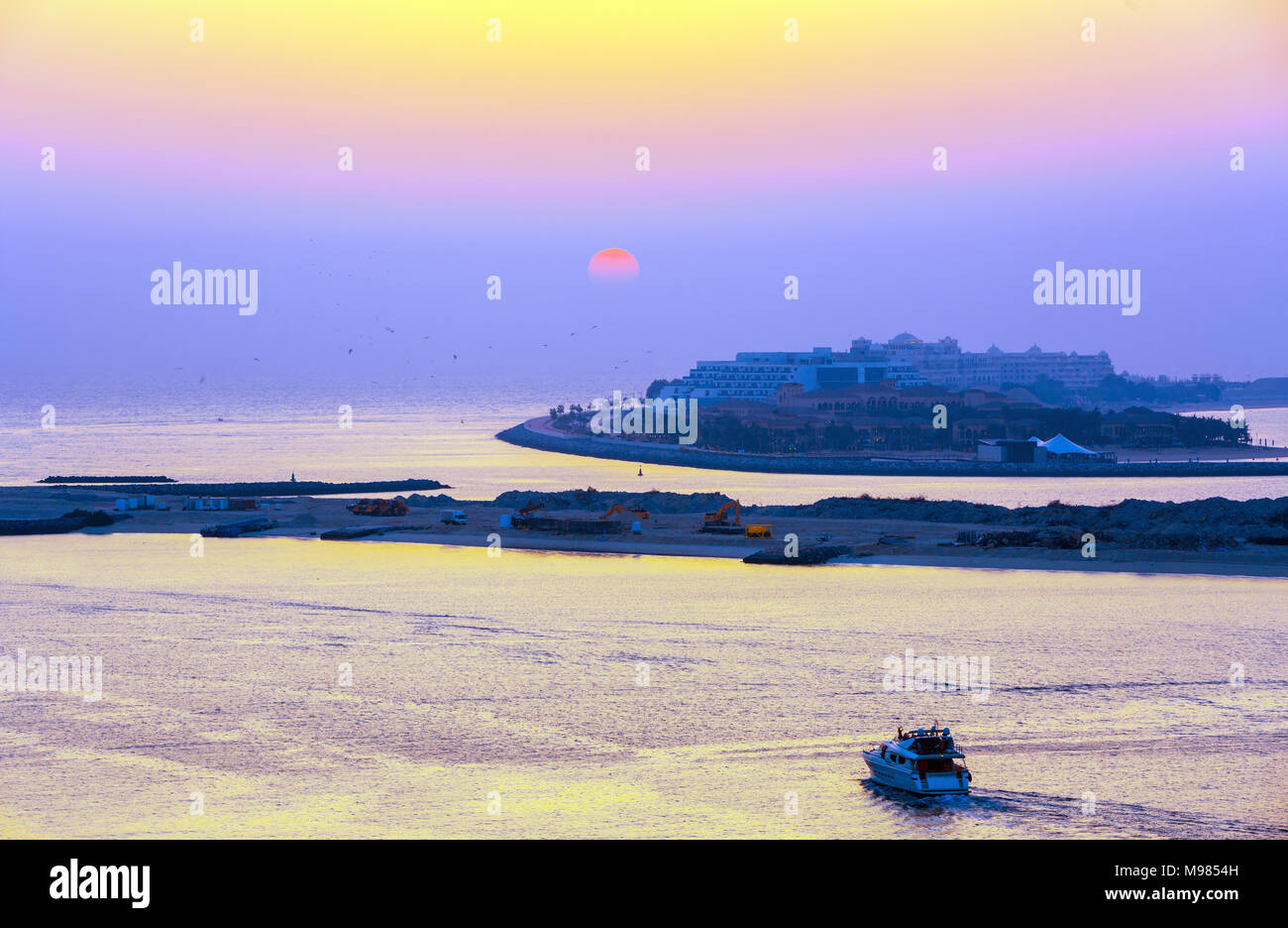 Island Beach Club Dubai Stock Photos Island Beach Club