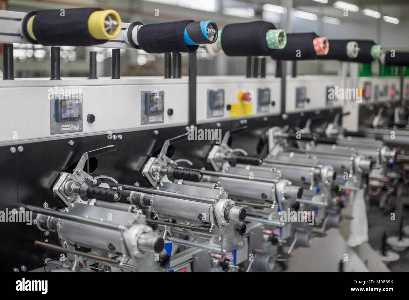 South Africa, Thread machine Stock Photo Alamy