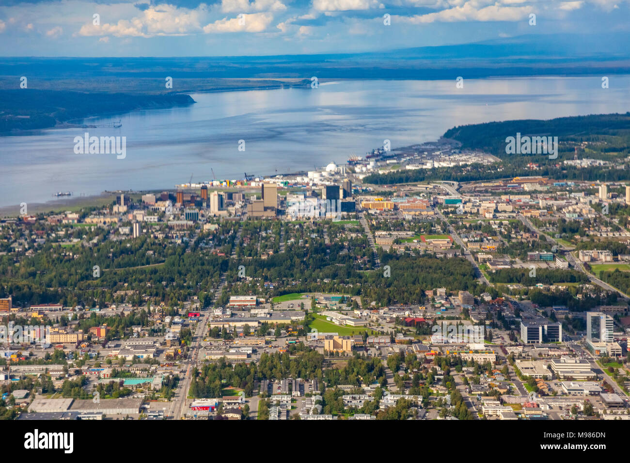 Anchorage alaska city hires stock photography and images Alamy