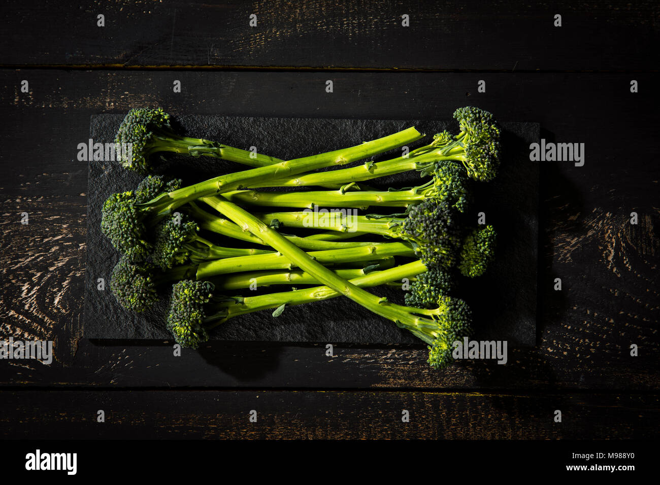 Sprouting broccoli Stock Photo