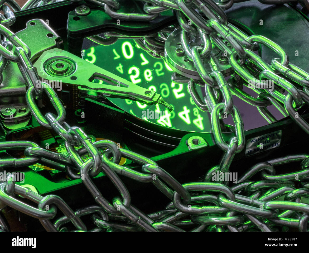 Hacker hard disk hi-res stock photography and images - Alamy