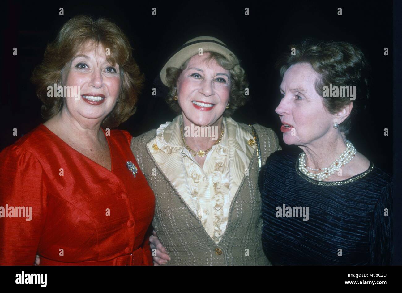 Beverly Sills Arlene Francis Jane Wyatt 1982 Photo By Adam Scull/PHOTOlink.net Stock Photo