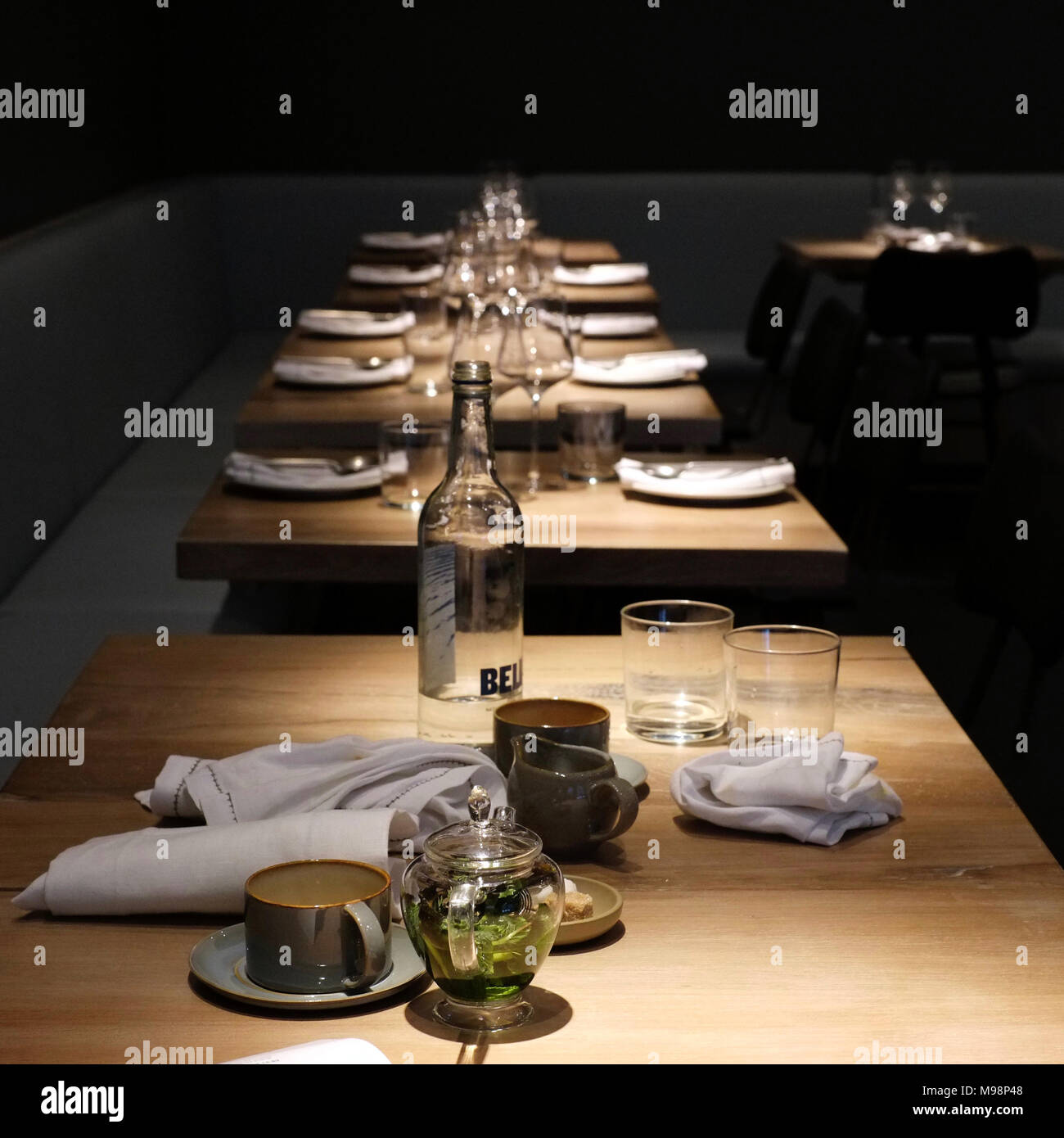 Scully Restaurant, St James's, London Stock Photo