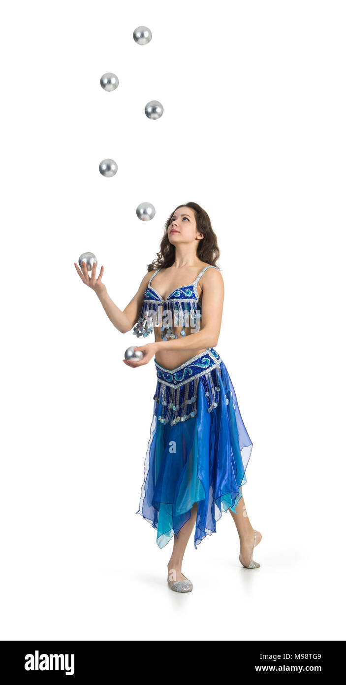 Girl Juggling Balls Stock Photos & Girl Juggling Balls Stock Images Alamy