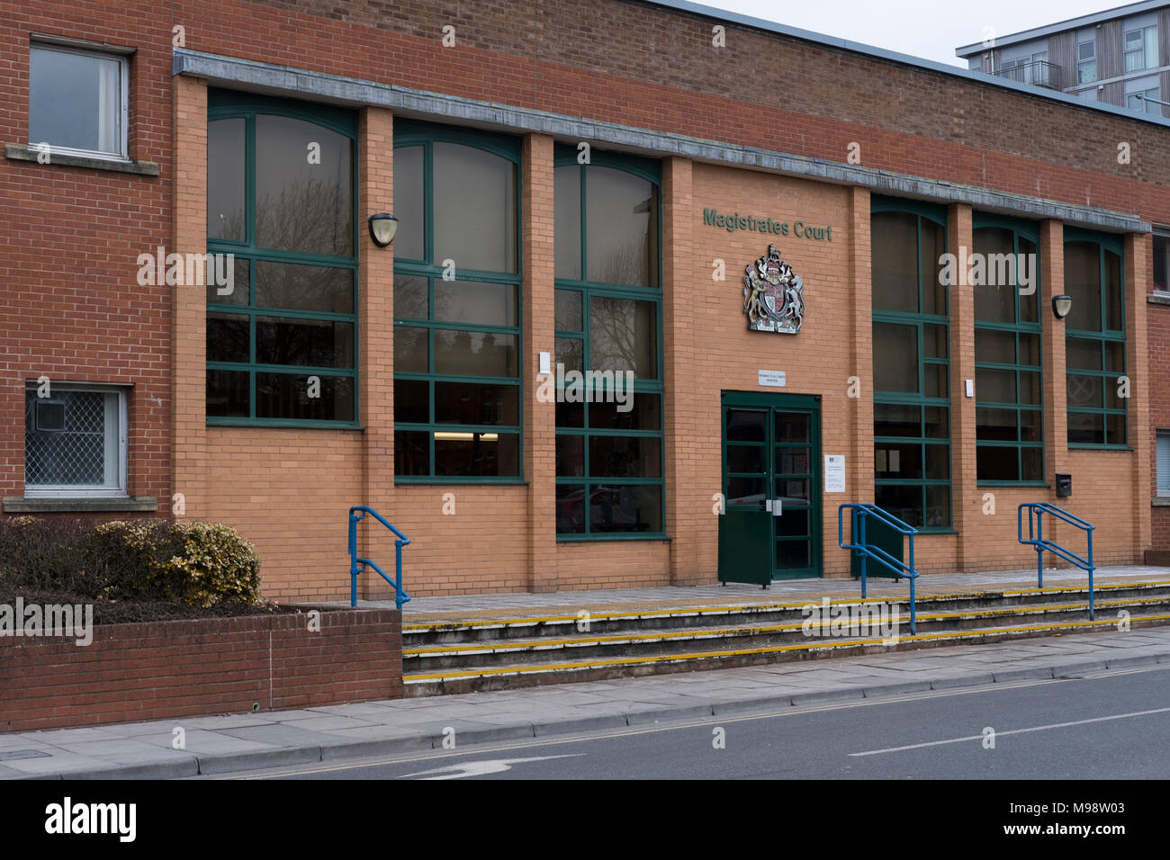 Courts of Justice, Princes St, Swindon SN1 2JB. The legal court system UK Stock Photo