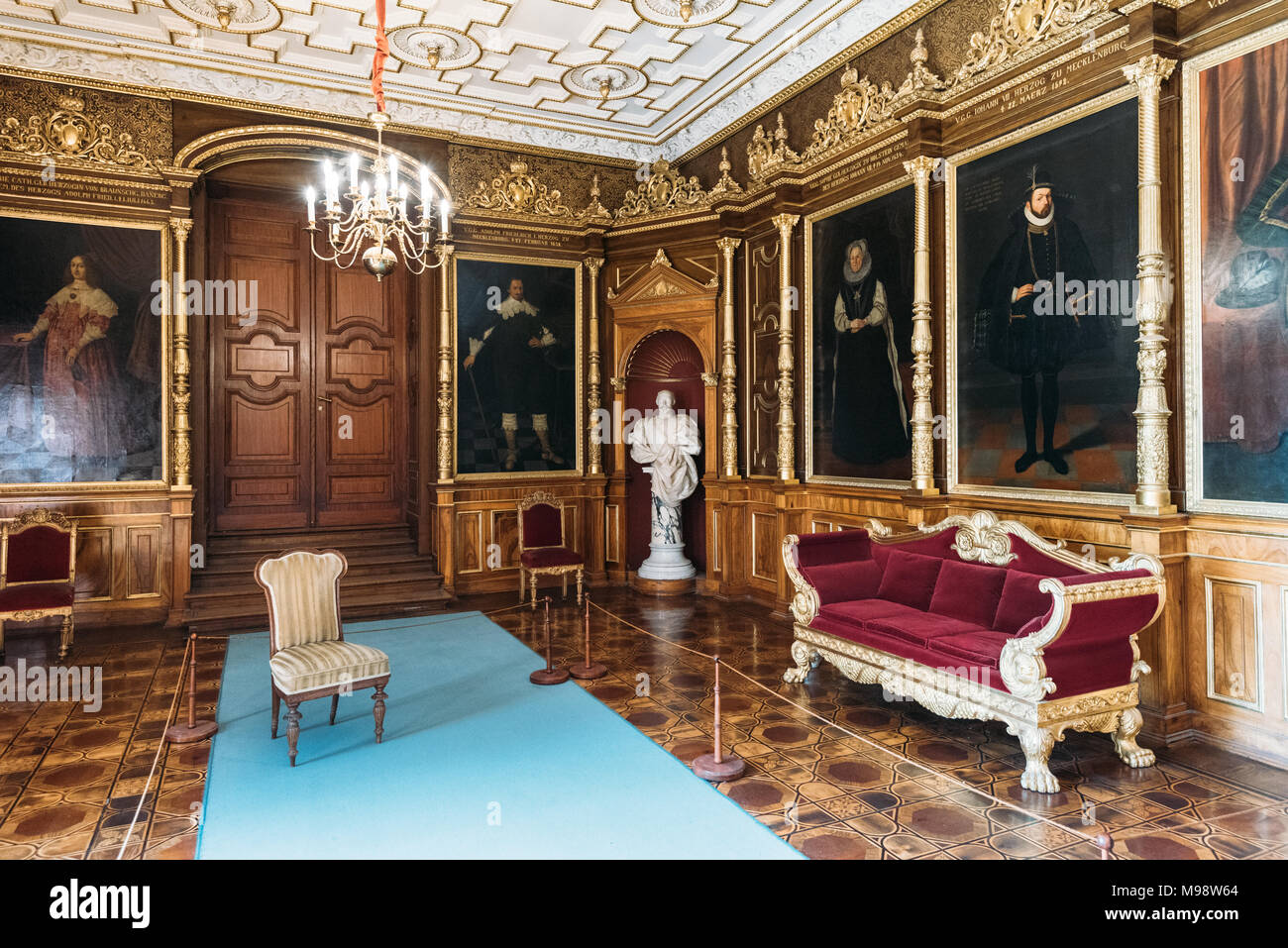 Schwerin castle interior hi-res stock photography and images - Alamy