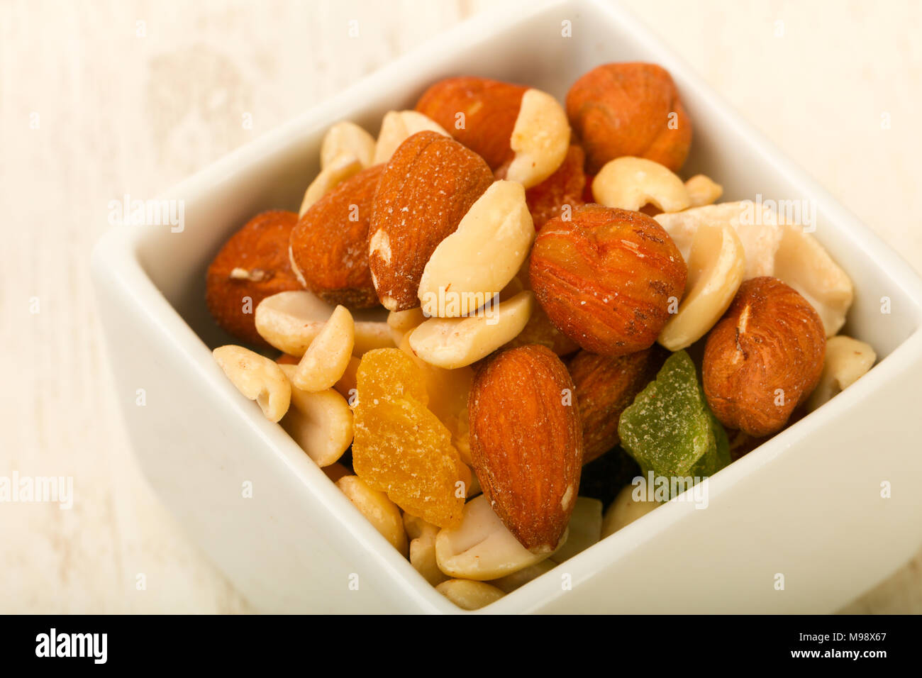Nut and dry fruit mix Stock Photo Alamy