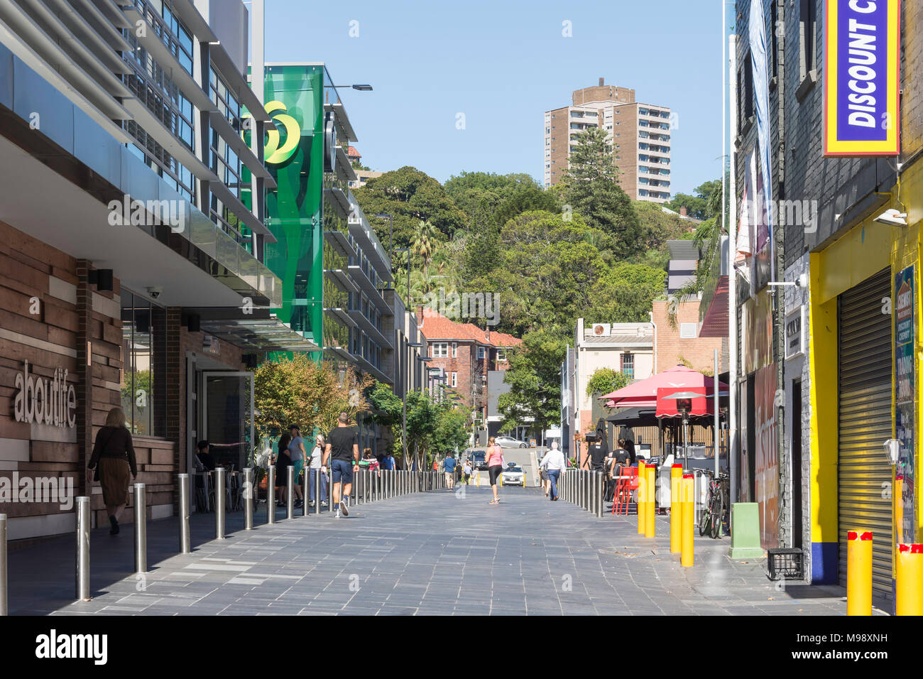 Kiaora Lane, Double Bay, Sydney, New South Wales, Australia Stock Photo