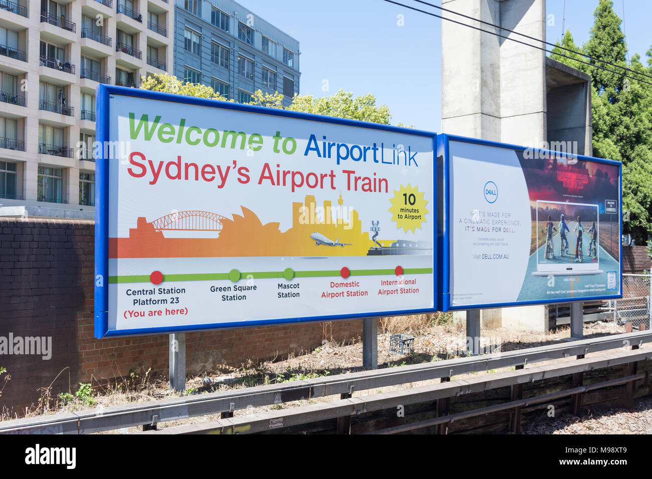 Downtown sydney billboard hires stock photography and images Alamy