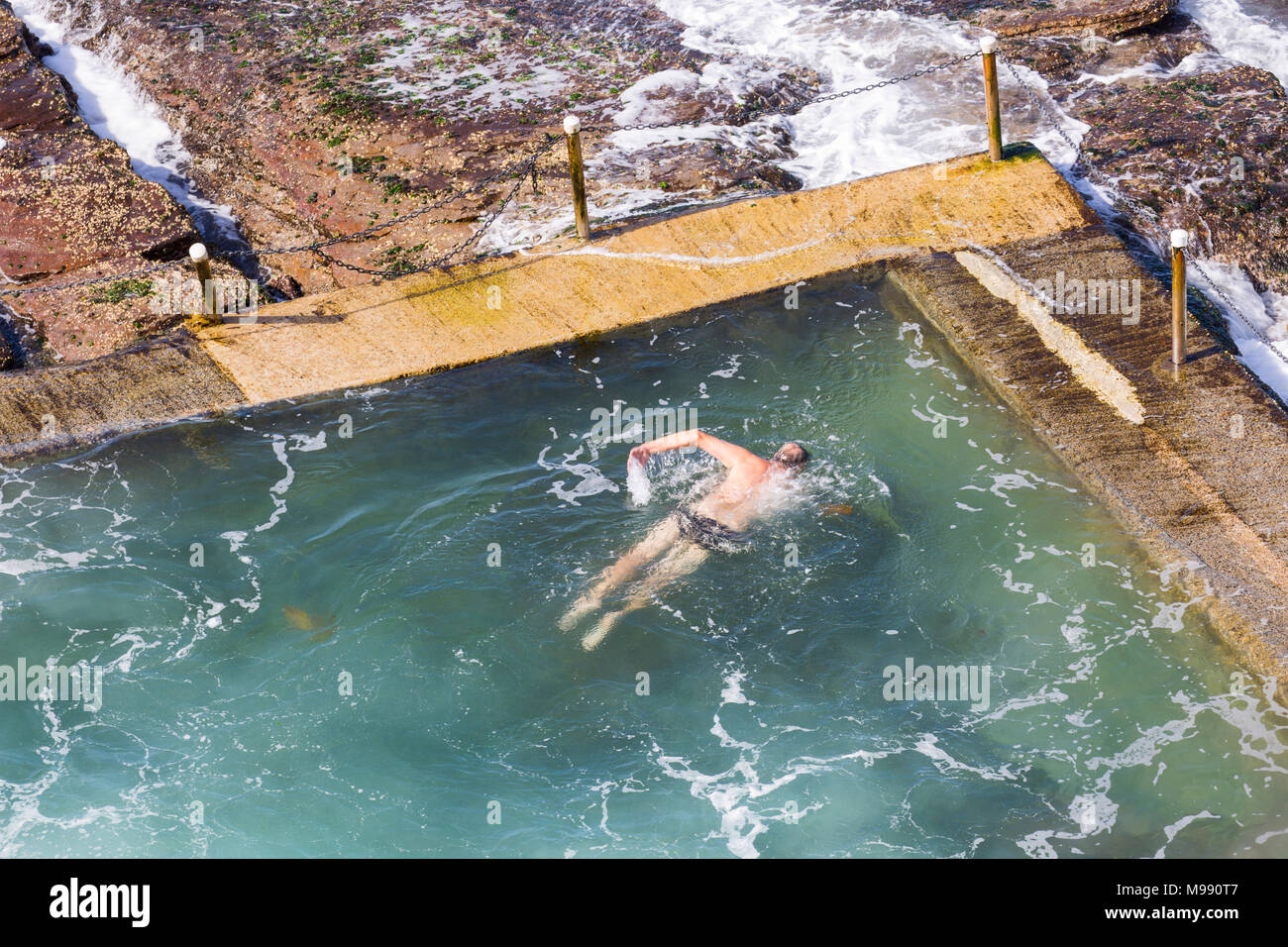 Aerial view open air pool hi-res stock photography and images - Alamy
