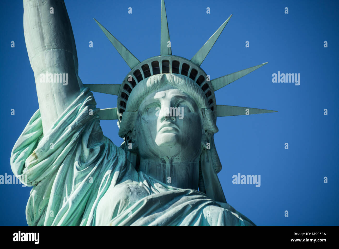 Statue of Liberty, Safe Harbor, Patriotism, New York Stock Photo Alamy