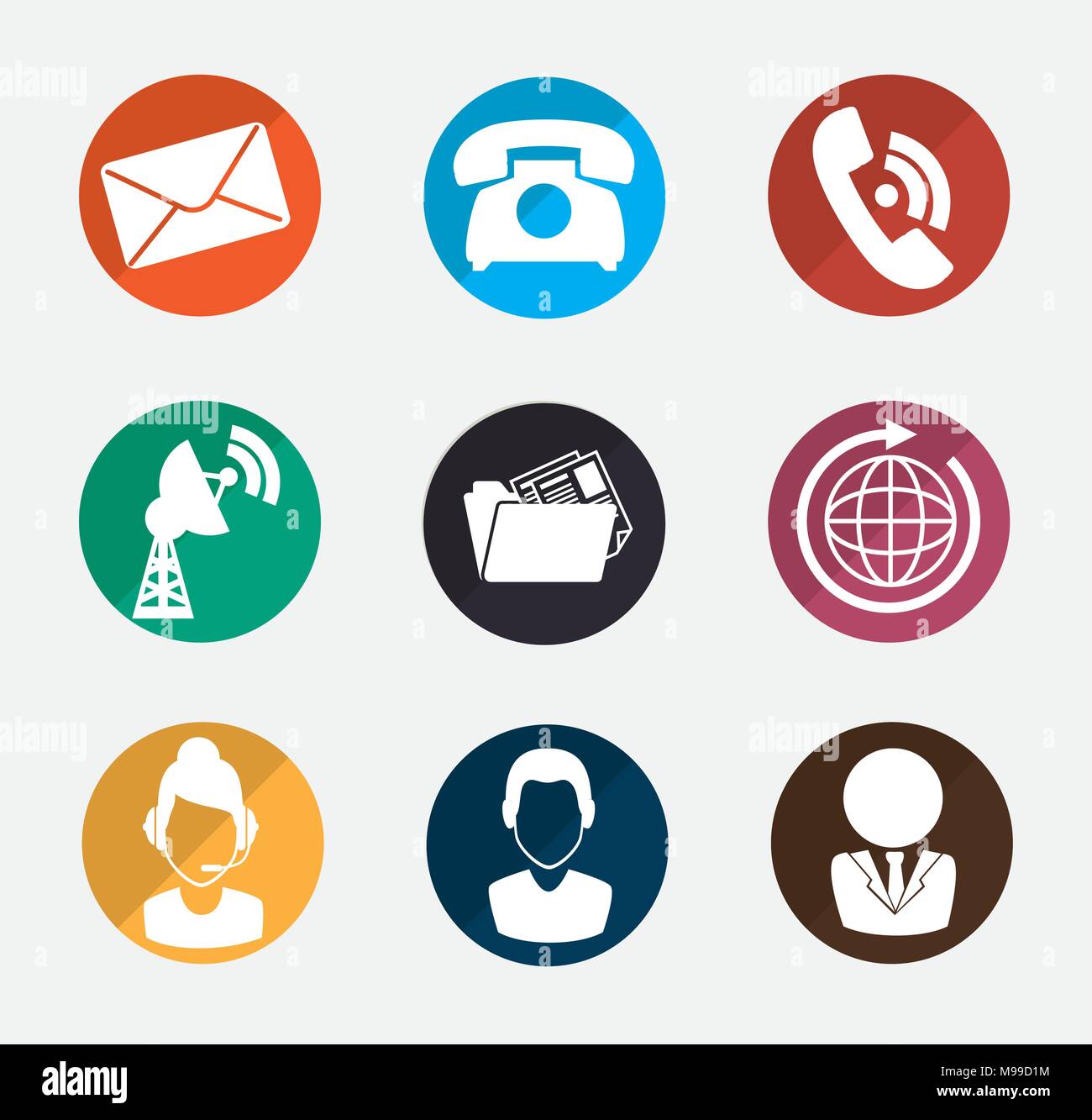 Customer service and technical support graphic design, vector ...