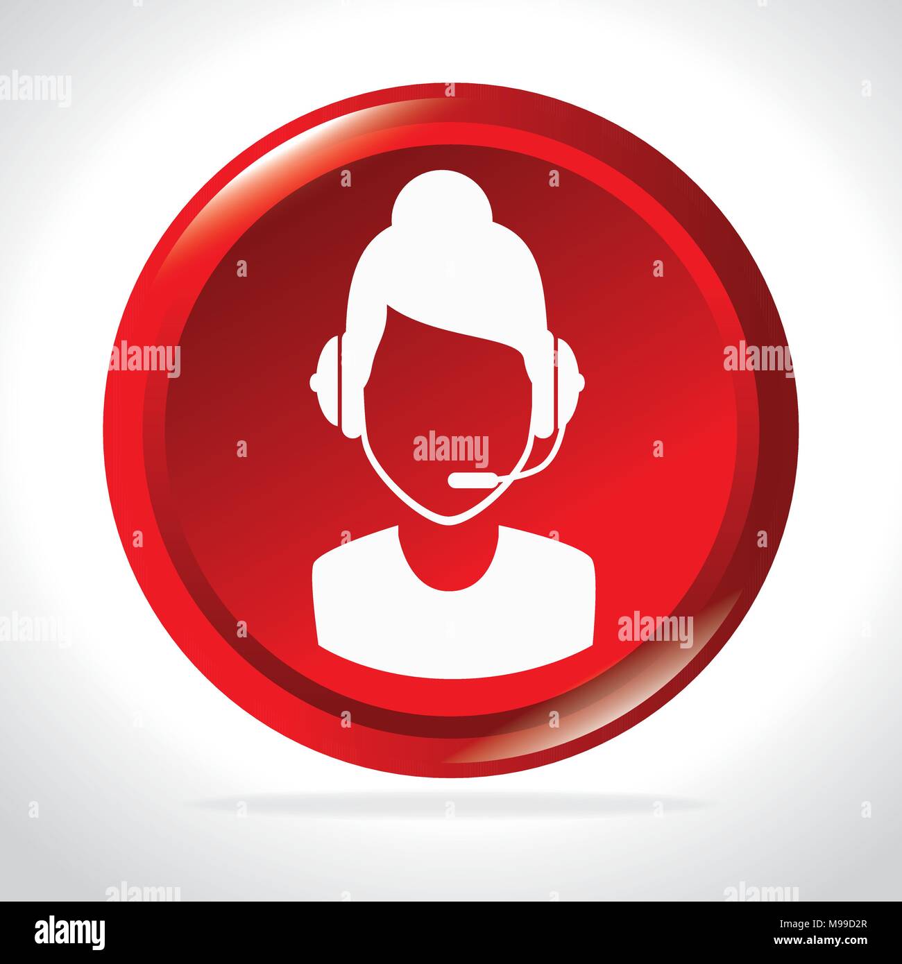 Customer service and technical support graphic design, vector ...