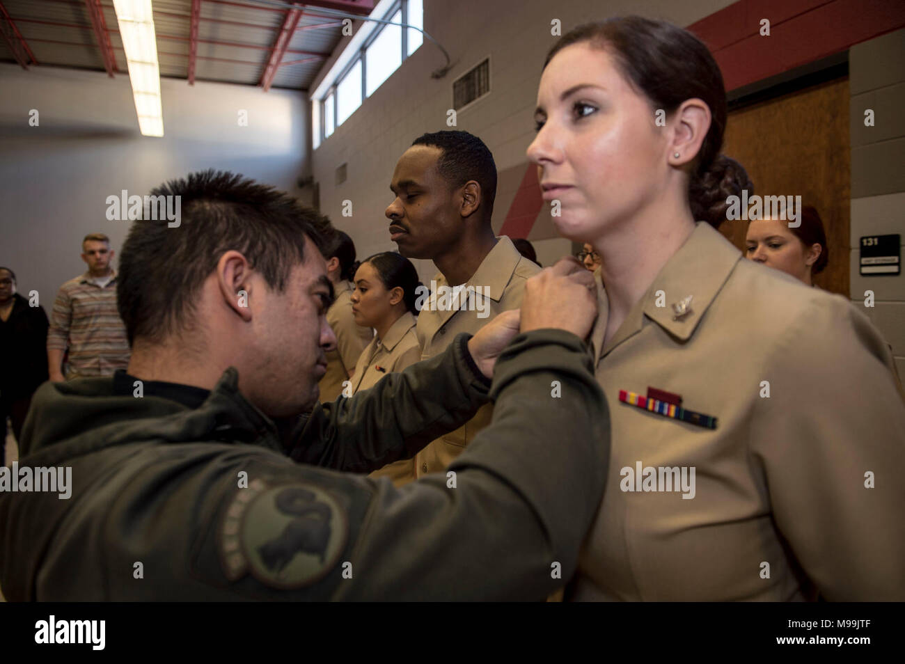 Navy operational support center fort carson hires stock photography