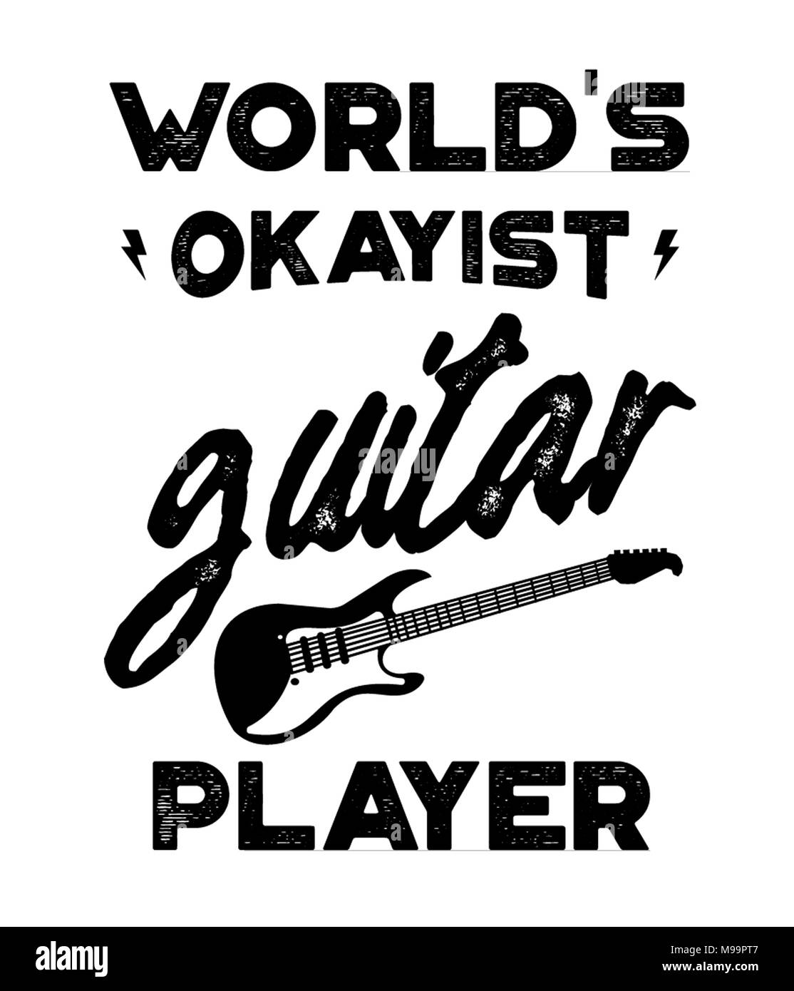 world's okayist guitar player Stock Photo