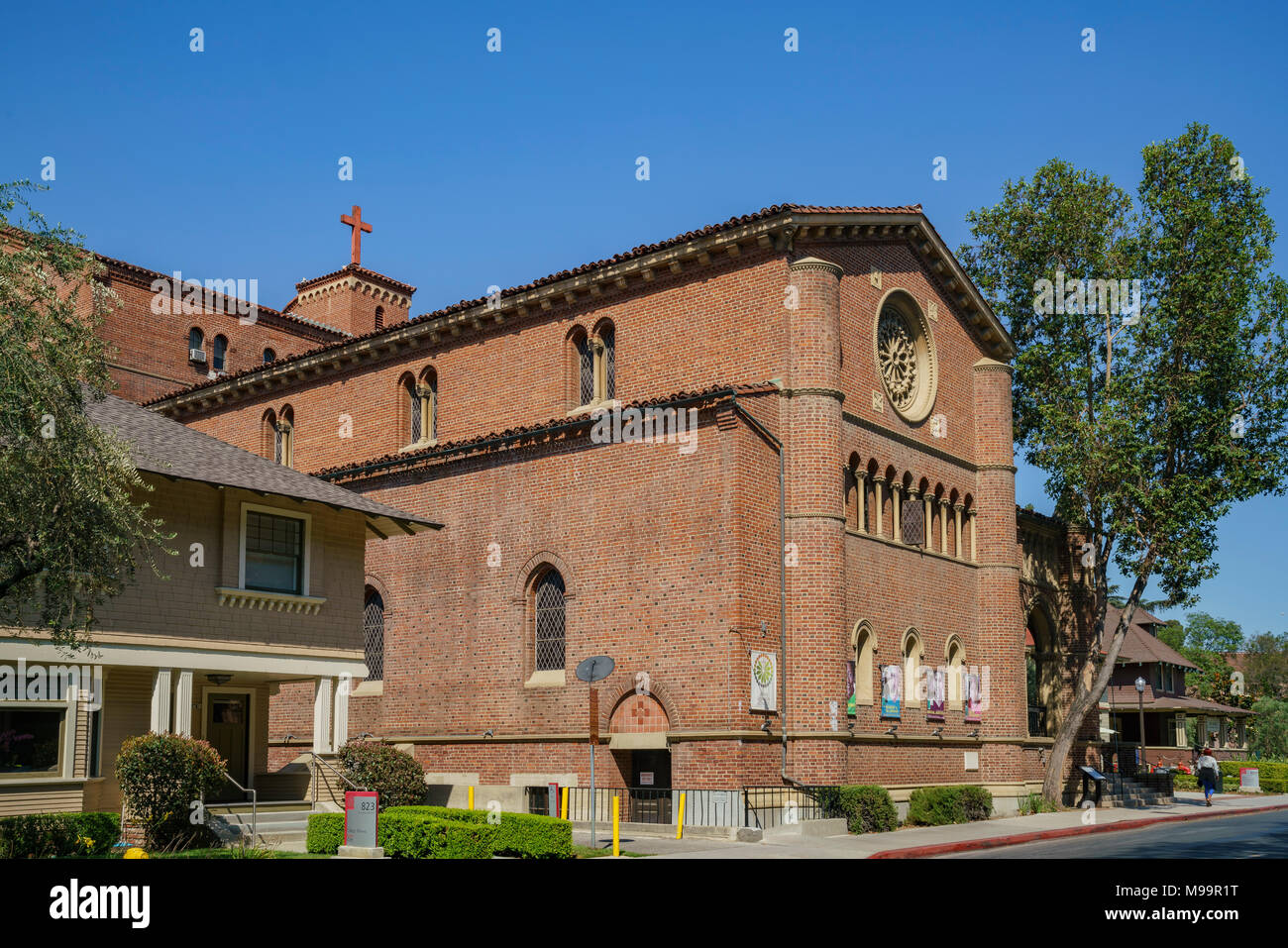 Los Angeles, JUN 23: Exterior view of the United University Church in USC on JUN 23, 2017 at Los Angeles, California Stock Photo
