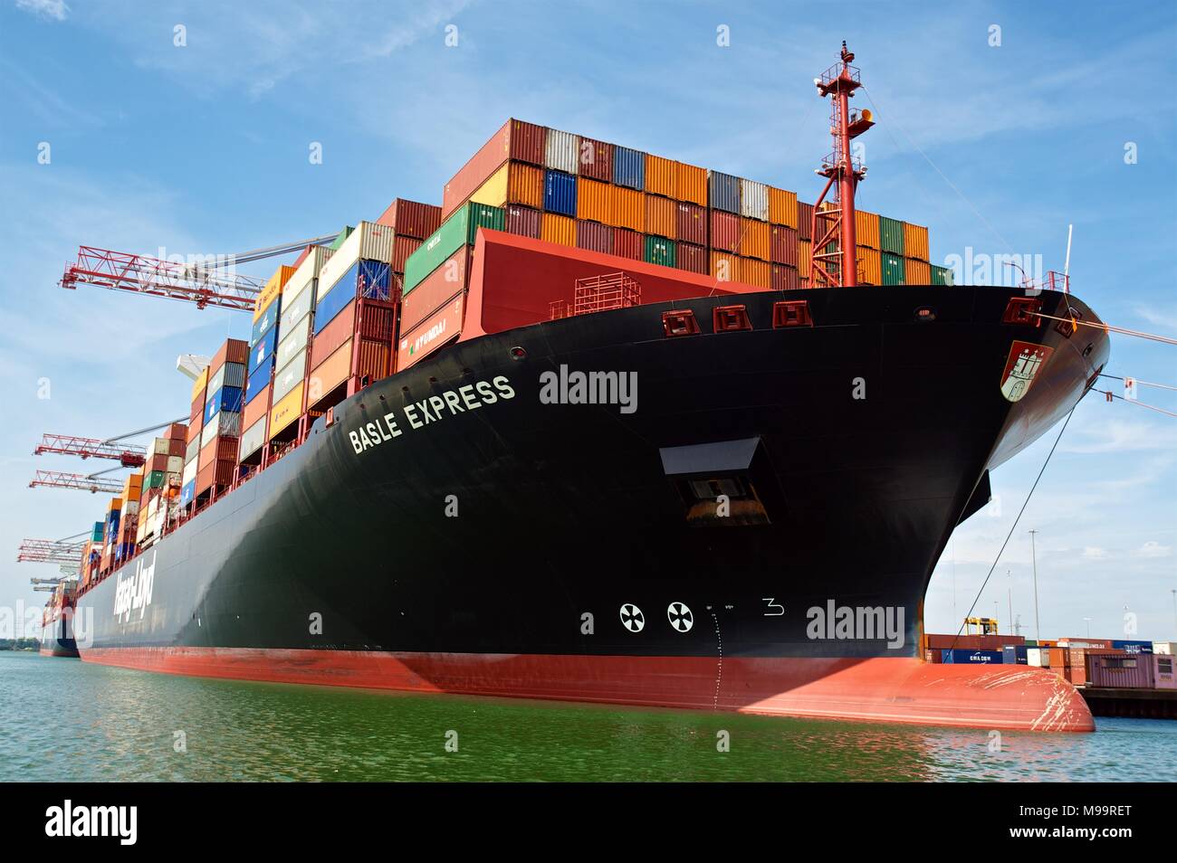 Basel express container ship hires stock photography and images Alamy