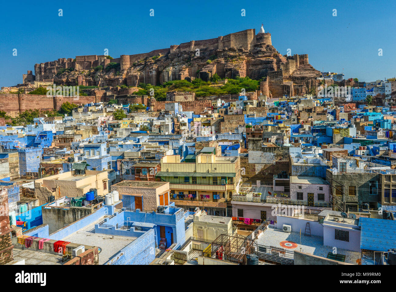 Blu city india hi-res stock photography and images - Alamy