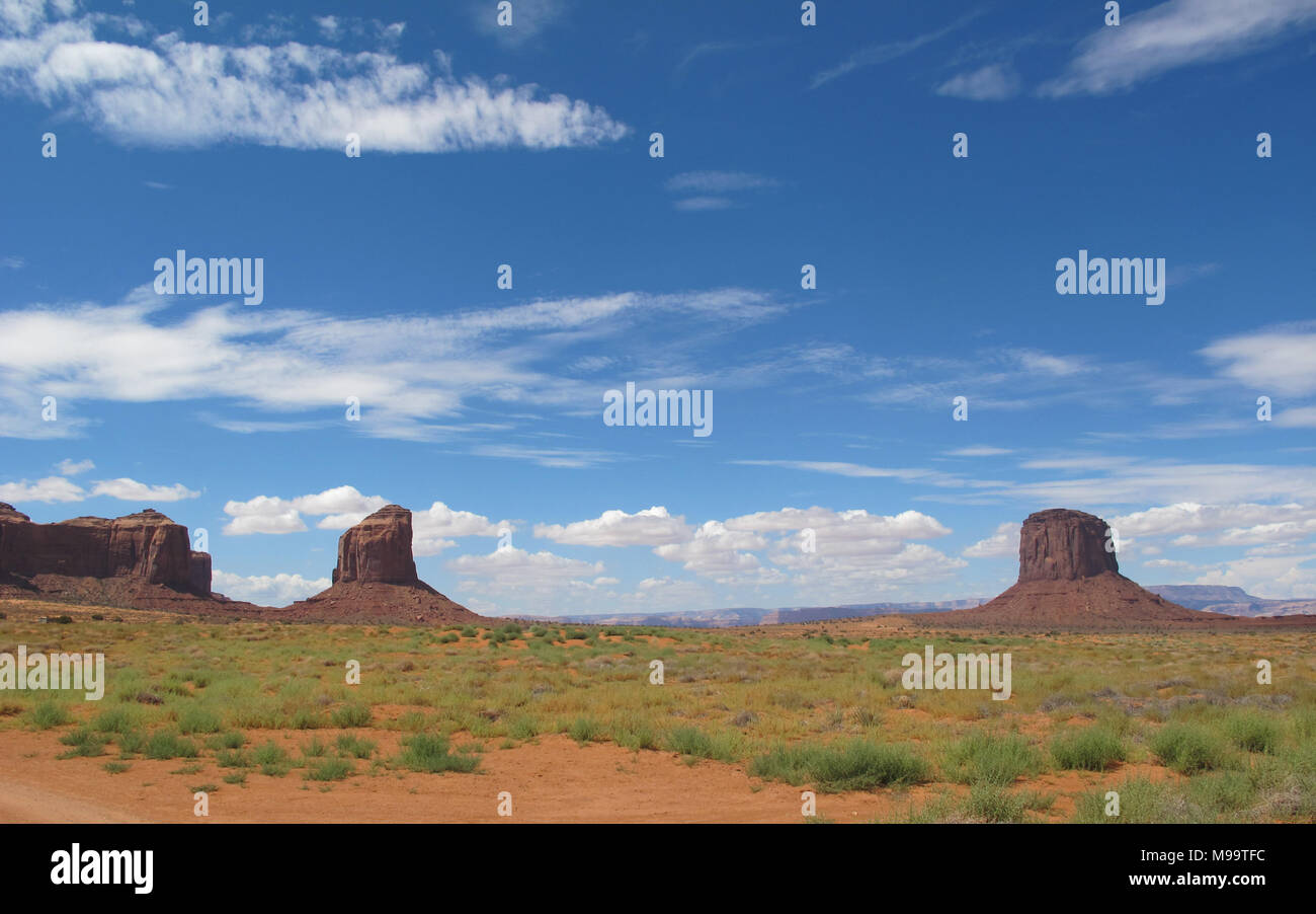 Monument Valley, Arizona-Utah, USA Stock Photo