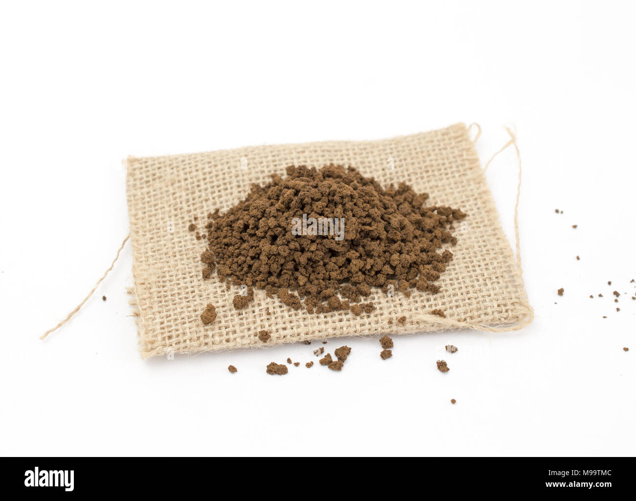 instant coffee granules, coffee break concept, image Stock Photo Alamy