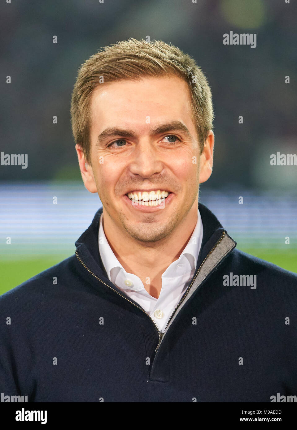 Dusseldorf, Germany. 24th March, 2018. DFB-ESP Football Test, Dusseldorf, March 23, 2018  Philipp LAHM former player and DFB capitaen,  GERMANY - SPAIN 1-1 Soccer World Cup Russia Test match , Dusseldorf, March 23, 2018,  Season 2017/2018  © Peter Schatz / Alamy Live News Stock Photo