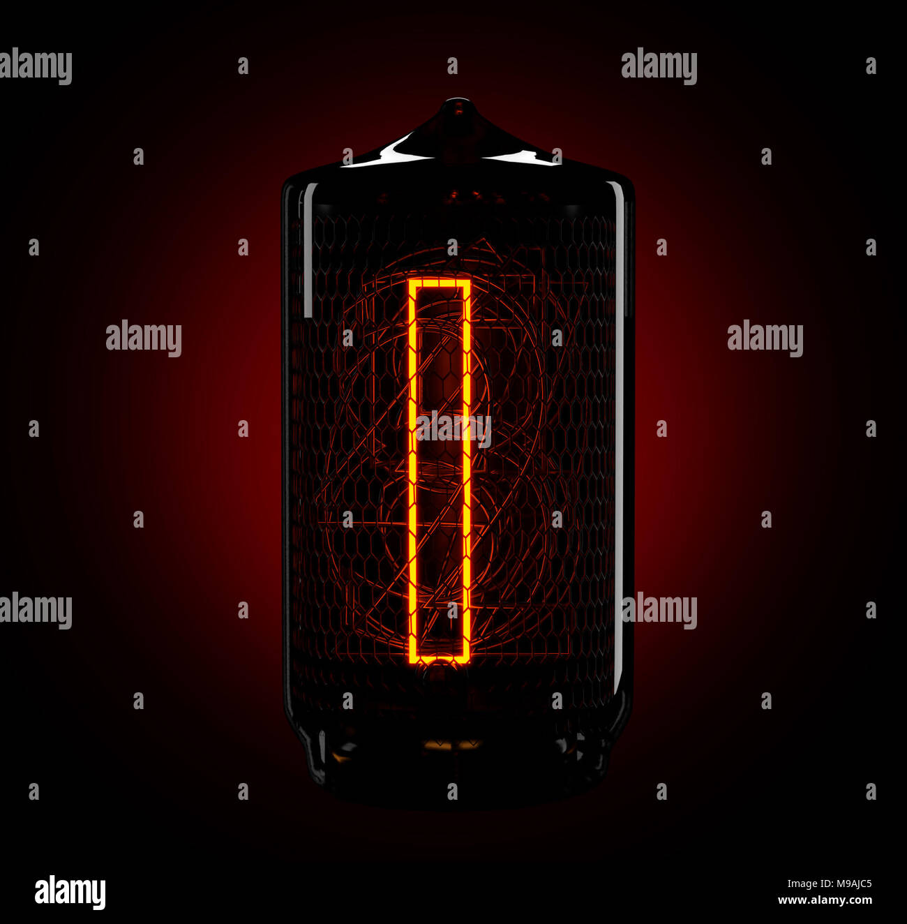 Retro style nixie tube hi-res stock photography and images - Alamy
