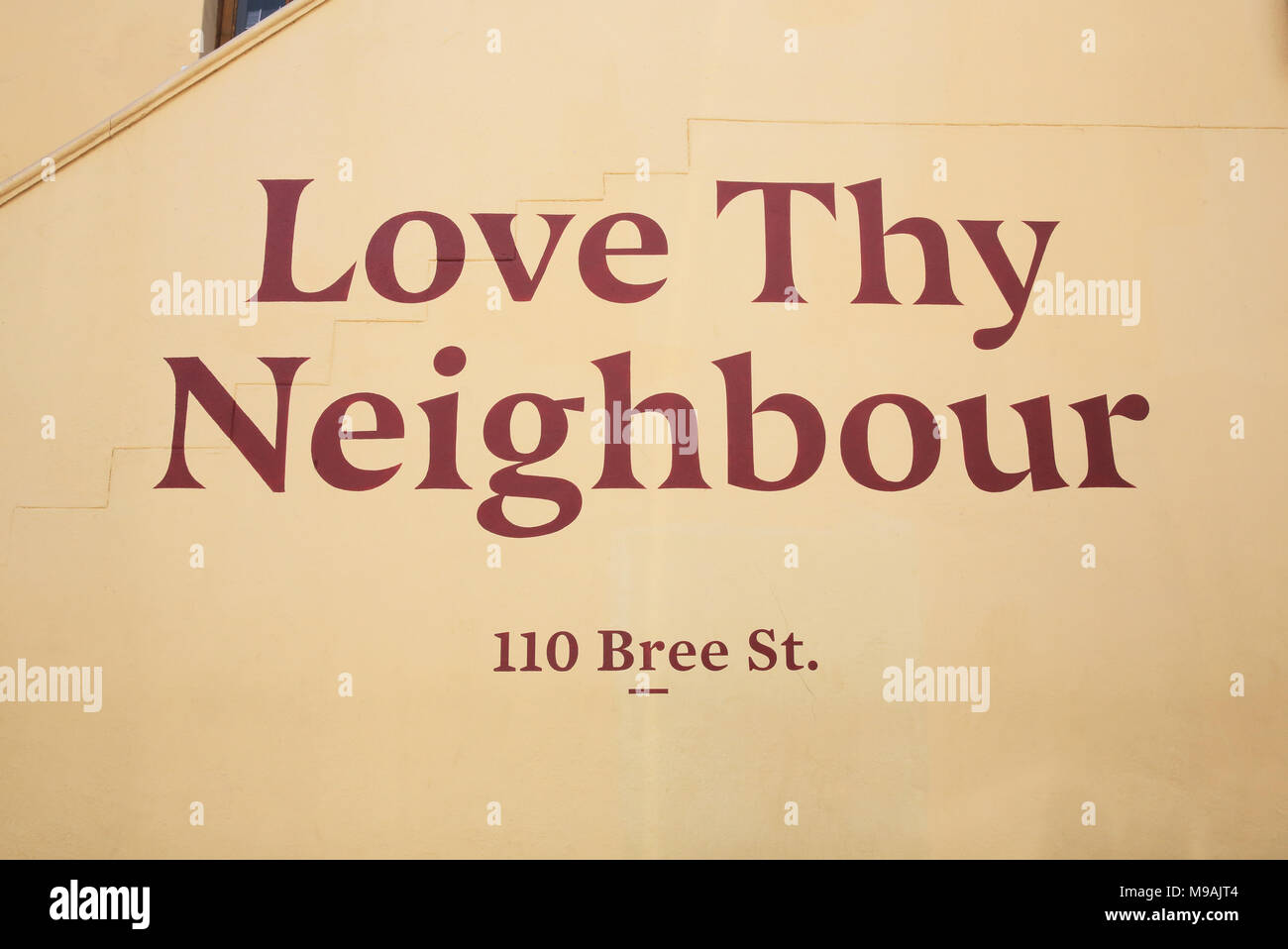 Bar and restaurant on Bree Street, the coolest street in Cape Town city