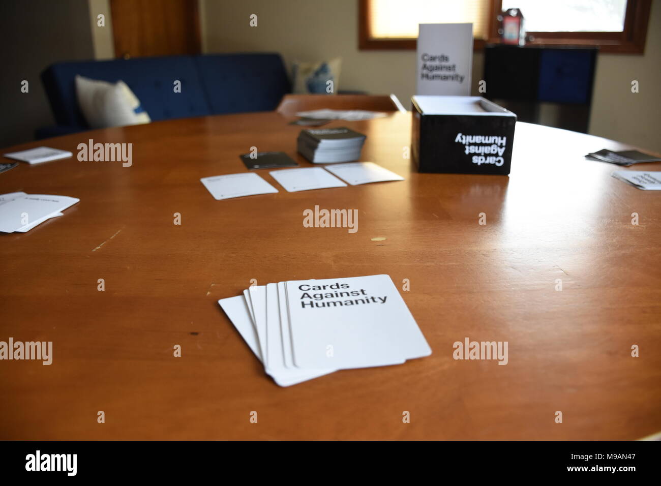 Cards Against Humanity In Play Stock Photo - Alamy