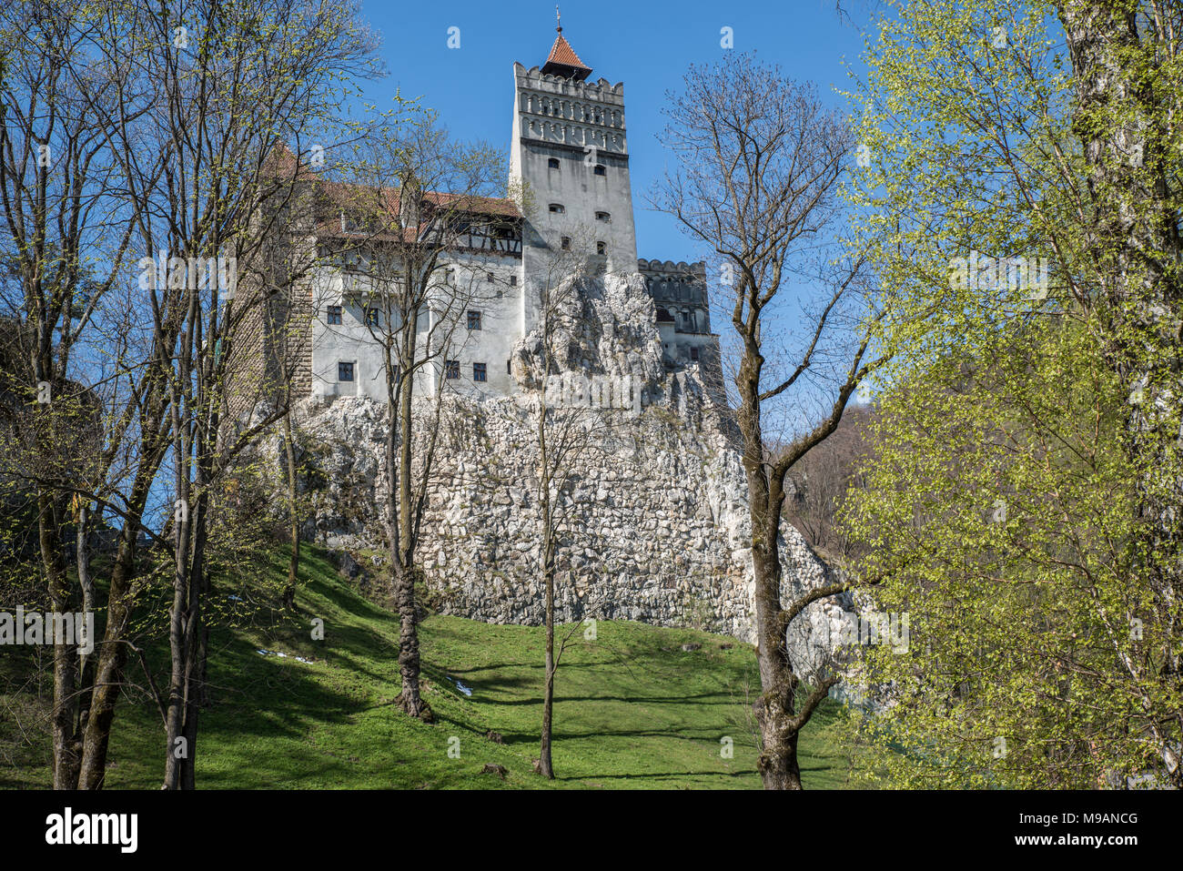 Bran Castle, Transylvania, Romania Stock Photo