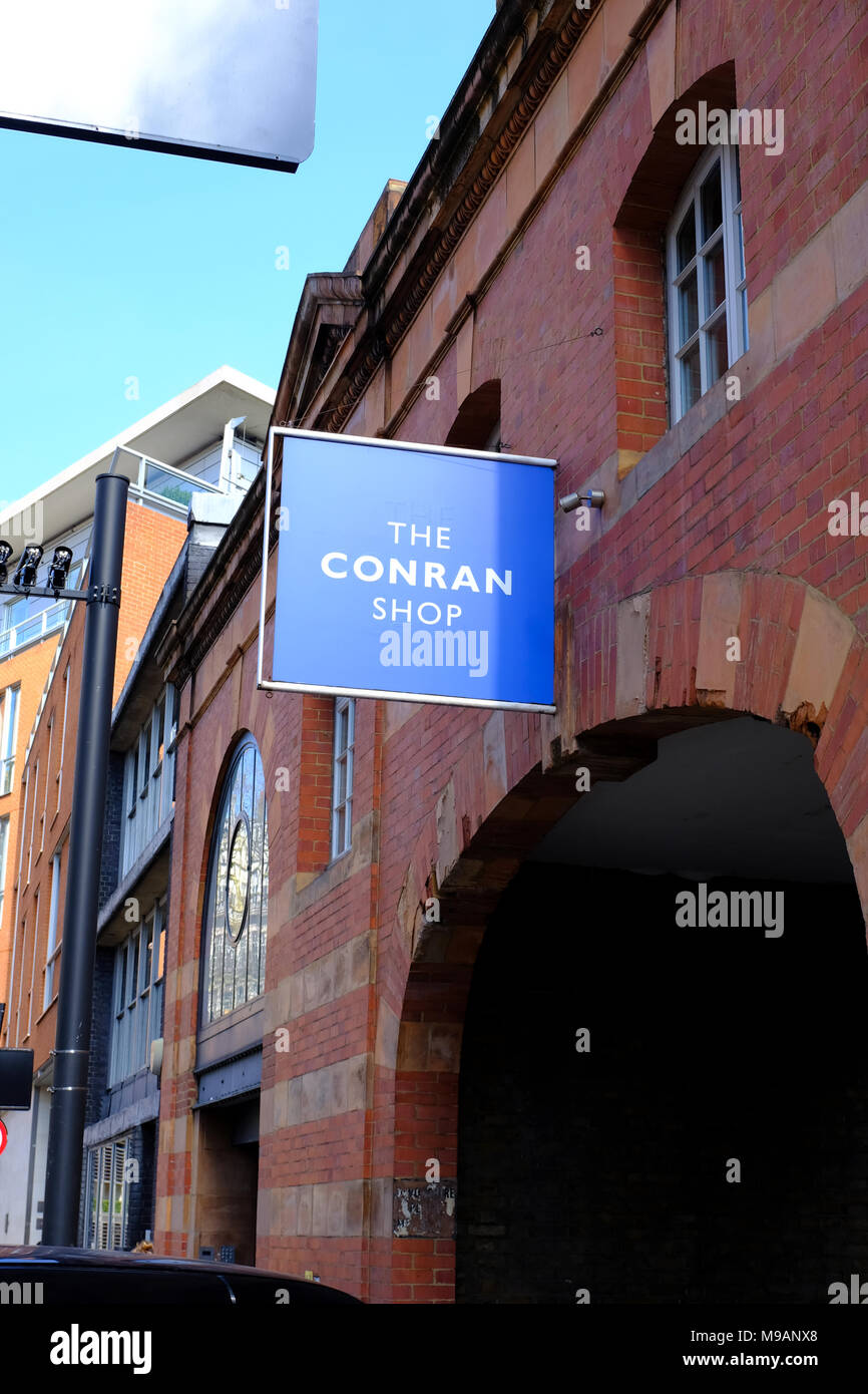 The Conran Shop - London Marylebone High Street Stock Photo